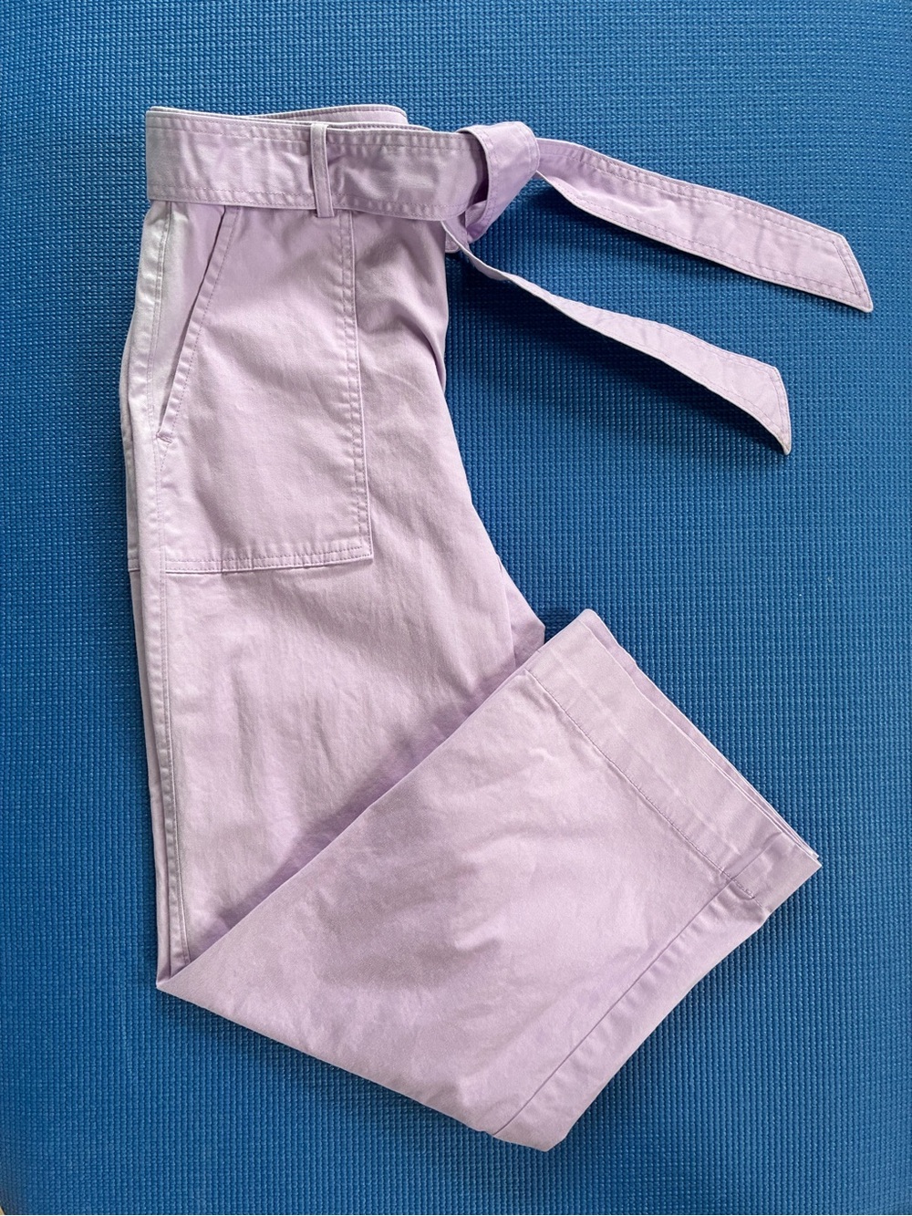 LOFT Lilac Tie-Waist Cargo Pants for Kids